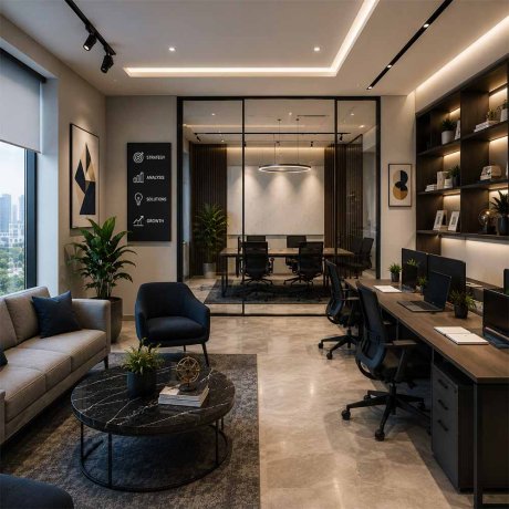 Consulting Office Interior in Delhi NCR