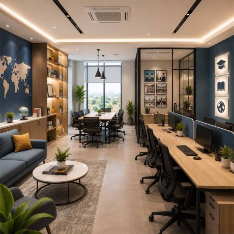 Education Office Interior in Delhi NCR