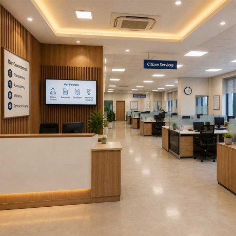 Government Office Interior in Delhi NCR