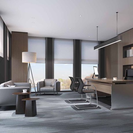 Real Estate Office Interior in Delhi NCR