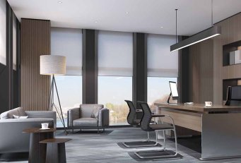 Real Estate Office Interior in Delhi NCR