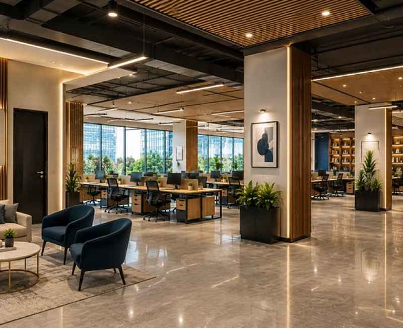 Commercial Office Interior Transformation Before And After