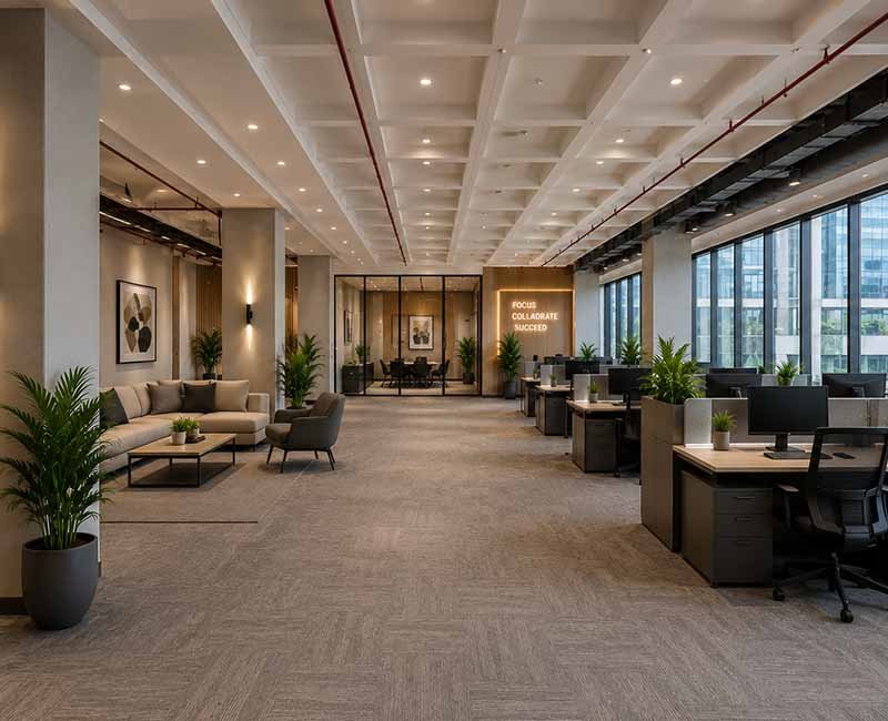 Contemporary Office Space Transformation Before And After