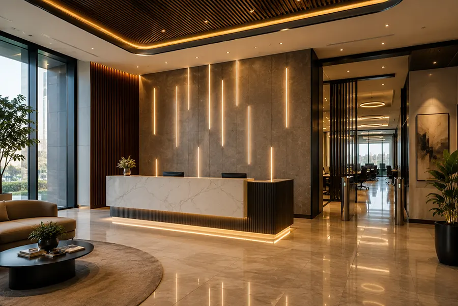 Luxury Reception Area