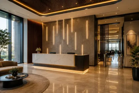 Luxury Reception Area